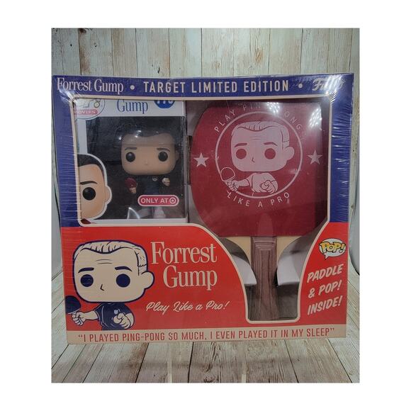 Funko Pop! Movies Collectors Box Forrest Gump Blue Ping Pong Outfit Target - Picture 1 of 7